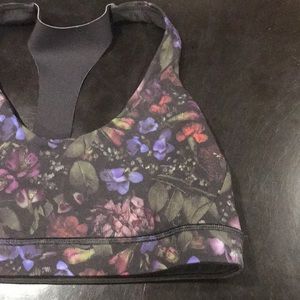 lululemon 🍋 Break Free Bra, 10 EUC printed